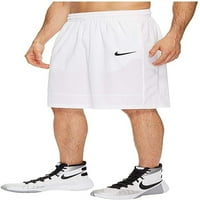 Nike Dri Fit Muške Fastbreak košarkaške kratke hlače Bijeli bijeli medij