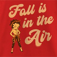 Devojka Betty Boop jesen nalazi se u grafičkim zračnim grafikom Crveni medij
