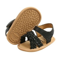 Lamuusaa dojenčad djevojke pletenice sandale pune boje Ljeto mekane jedine cipele za hodanje na otvorenom