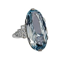 Aufmer Jewelry klirens prstenovi ženske vintage prekrasan angažman vjenčani prsten modni prsten