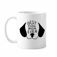 Najbolja pseća mama ikad citira DIY dizajn šalica Pottery Cerac kafe Porcelanski čas