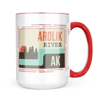 Neonblond USA Rivers River River - Aljaska šalica za ljubitelje čaja za kavu