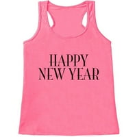Custom Party Shop Ženska sretna Nova godina Novogodišnja tenka Torpica Pink