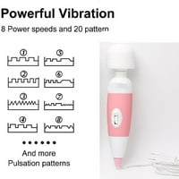Tihi lični štapići masažer za leđa ramena opuštaju duboku masažu stopala mišića ubrzava uličica ultra mekani silikonski vibrator za žene muškarci za odrasle igračke
