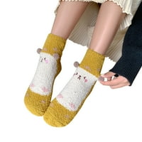 Žene Ležerne prilike za životinje Print Pamuk uzorak Lady Socks Tube Udobne čarape Multicolor_001
