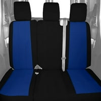 Caltrend Stražnji split klupa Neosupreme navlake za sjedala za 2007- Hyundai Santa Fe - HY104-04NN Plavi
