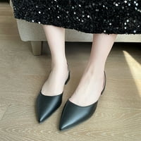 Sandale za žene Aoujea Holiday štedite novo ljeto Baotou izdubljeno ženske cipele šiljaste kvadratne