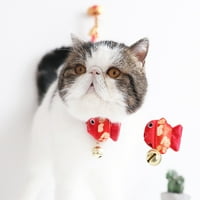 Talus Cat ovratnik Kineski novogodišnji stil Podesivi slatki dodaci za kućne ljubimce Pribor za plišanje