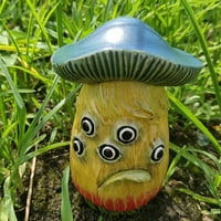 Gljiva figurica ukrasna smola vodootporna horor mutacija home Dekor Halloween Atmosfera Dekoracija