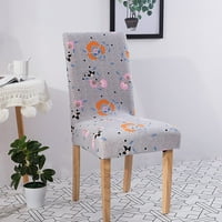 Moderna modna stolica za trpezariju prekrivači preklopne sklizne sklizačke poklopce sjedala Početna