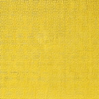 Ahgly Company Zatvoreni pravokutnik Čvrsti žuti modernski prostirki, 7 '9 '