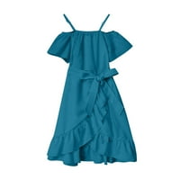 CacommArk PI Toddler Girls Haret haljina za klisunje Ljetoum