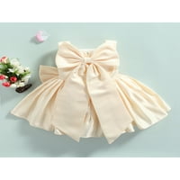Imcute Kids Girls Party haljina haljina malene rukavice bez rukava, velika boja haljina za ruke princeze