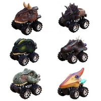 Kayannuo Božićne igračke za klirens Dječji dan poklon igračka Dinosaur model mini igračka automobil