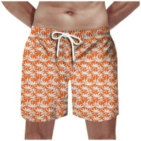 Muške tiskane kratke hlače nove tropske havajske plaže modne prozračne pantalone