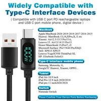 Urban USB C do USB C kabel 3,3ft 7A 100W, 1pack, USB 2. TIP CAPLY CABLING HAPPERAT ZA MATEPAD 10.8,