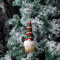 Cuoff Decor Comrrum Decor Decor Decor Decor Decoration Upali Gnome Božićni ukras Ručno rađeni Santa