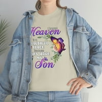 ObiteljskoPop LLC Znam da je nebo prekrasna majica, memorijalna košulja, poklon simpatije za žene