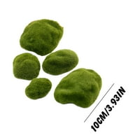 Artificial Green Moss Ball Lažni simulacija kamena diiy dekorativna