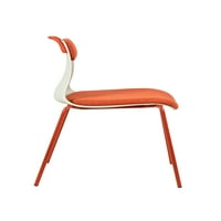 Artlia stolica za slobodno vrijeme trpezarija sa jastučićem, nagibna stepenu 15 °, 300 kilograma, crvena