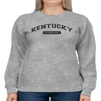 Frankfort, Kentucky dukserice -Goatdeals dizajnira, ženska 3x-velika