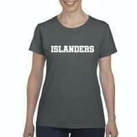 - Ženska majica kratki rukav, do žena Veličina 3XL - Islanders