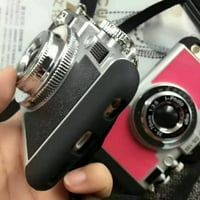 Dianhelloya Futrola za telefon u obliku kamere sa kaišnim kaišem za iPhone X XS MA Plus