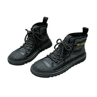 Daeful Women Combat Boot platnene čizme za gležnjeve MID CALF casual čizme vanjske platforme Lagane