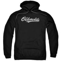 Oldsmobile - Oldsmobile Cursive Logo - Pull-preko Hoodie - Veliki