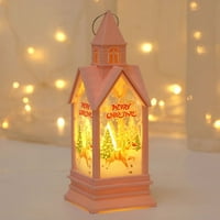 AirPow božićni ukrasi Božićne svjetla vjetra Dekoracija Imitacija LED svjetla ukrasi crkva Holiday Decoration