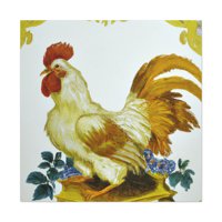Piletina u ukrašenom okviru - platno