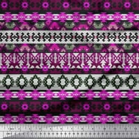 Tkanina pamučne patke Soimoi Aztec Southwestern tiskani tkaninski dvorište širom