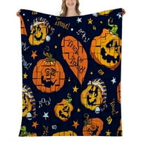 Halloween Dekorativni pokrivač-Halloween pokrivač za spavaću sobu Estetika, soba, spavaća soba Dnevna