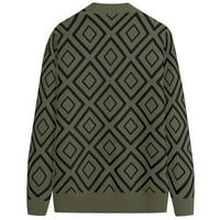 Akiihool kardigan za muškarce lagani muški kardigan džemperi stoji ovratnik džemper skraćeno ovratnik