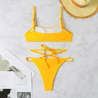 Lady Womens Push-up podstavljeni grudnjaci Bikini Beach set kupaći kostim Yutnsbel