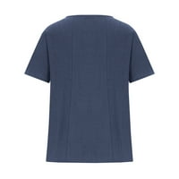 GAECUW PLUS Veličina za žene Radni vrhovi Bluze s kratkim rukavima The Redovno fit pulover TEES T-majice