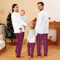 Porodica koja se podudara sa božićnim pidžamama set Christmas PJS Porodica Usklađivanje sa spavaćim