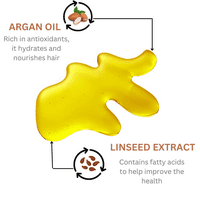 ONTY ARGANO ulje za kosu, organski certificirani marokanski hidrataci i uvjeti, volumiziraju zaštitu od topline, listovo ulje za kosu, idealno za sve tipove kose