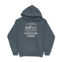 Australijska majica terijera za ljubitelje vina i vlasnike pasa
