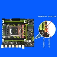 X79G matična ploča komplet e CPU + 4x4g DDR RAM + SATA kabel LGA DDR reg ECC M. USB SATA3. Matična ploča