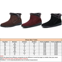 Harsuny Women Cenle COAT klizanje na zimskim cipelama patentne patentne patentne čizme hodaju udobne