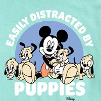 Disney - Mickey Mouse - Lako ometaju štenad - grafička majica kratkih rukava za mlade