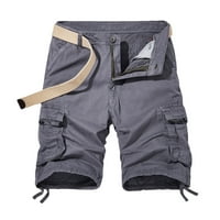 Teretne kratke hlače za muškarce Modne hlače pet bodova džepne ljetne kratke hlače sa zatvaračem patentni