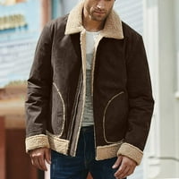 Sportske jakne za muškarce plus veličina srednje jakne Muškarci plus veličina zimski kaput rever ovratnik