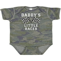 Inktastic Racing Daddy Little Racer Poklon Baby Bodysuit
