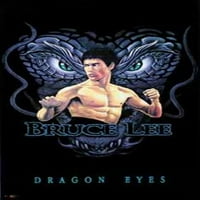 Bruce Lee - Black baršun poster Poster