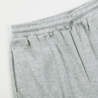 Ženske hlače visokog struka Ležerne prilike lagane sportske pantalone sa džepovima T veličina xxxl