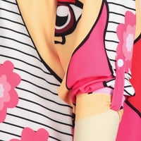 Žene dugih rukava duge majice Ležerne prilike modne duge bluzu ružičaste L