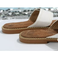 Krocowalk dame klizne na ravnim sandalama Ljetna plaža Sandal ženske casual cipele Kupovina Udobnost