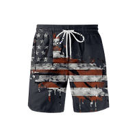 Kratke hlače za muškarce i dječake Dan neovisnosti Kratke hlače za plažu, havajska kupaca za plivanje
